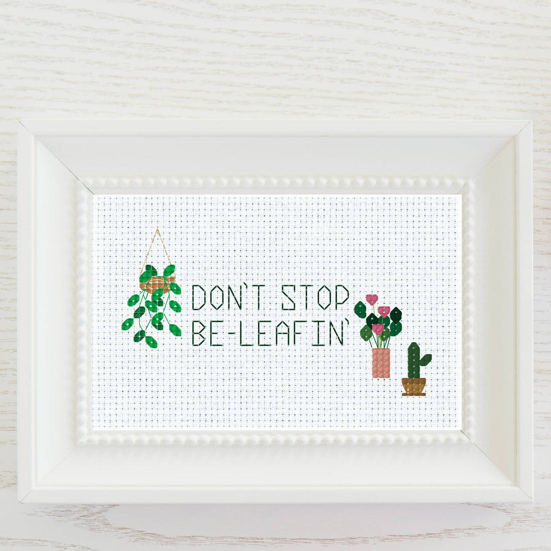Potted Plants — Cross-Stitch Patterns