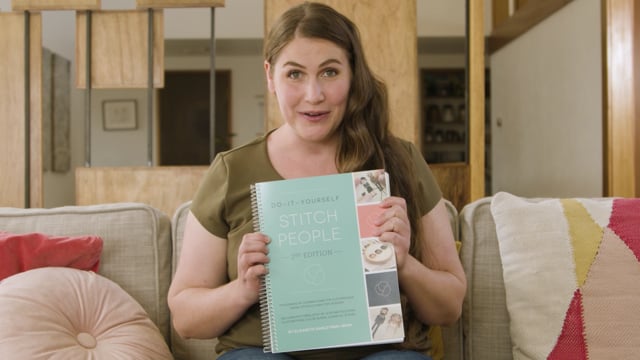Do-It-Yourself Stitch People — Mix-and-Match Cross-Stitch Portrait Pattern Book