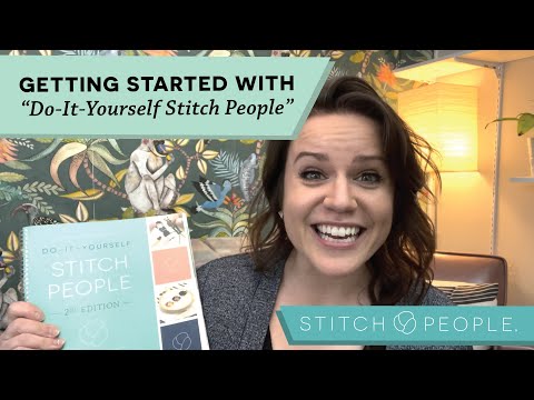 Do-It-Yourself Stitch People — Mix-and-Match Cross-Stitch Portrait Pattern Book