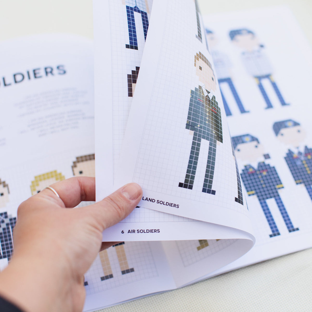 United States Armed Forces — Cross-Stitch Pattern Book