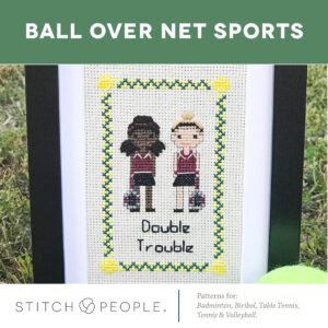 Ball Over Net Sports Patterns
