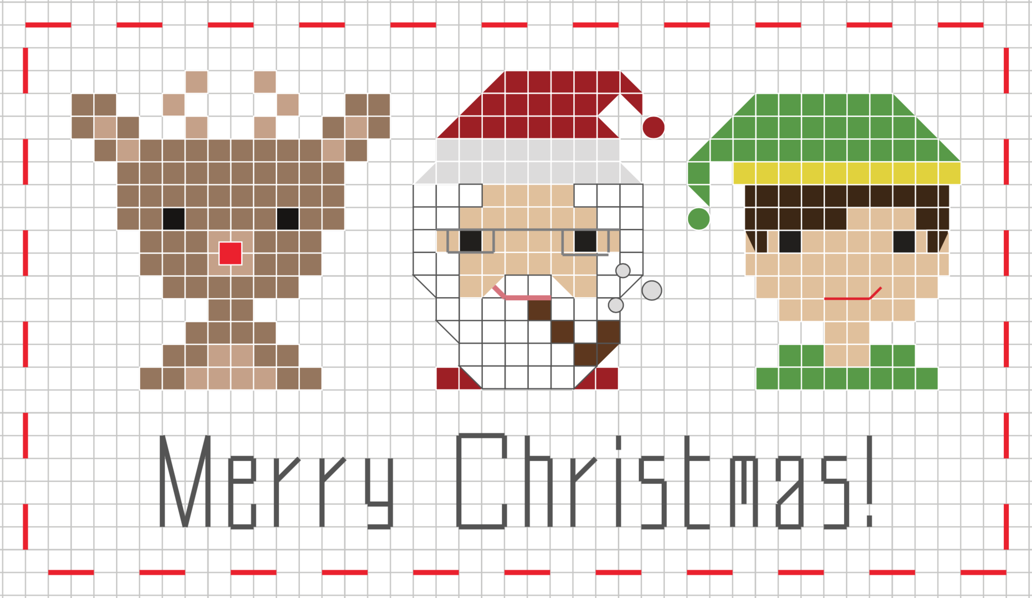 Free Christmas Pattern – Stitch People