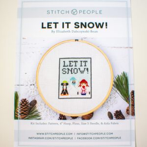 Let it Snow Cross-Stitch Kit