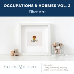 Fiber Arts: Sewing, Crocheting, Knitting, Embroidery & Cross-Stitching