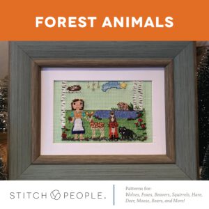 Stitch People Forest Animals