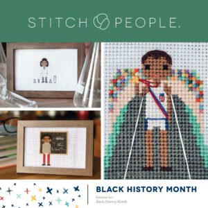 Black History Month Stitch People Patterns