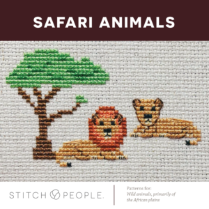 Stitch People Safari Animals
